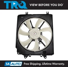 TRQ A/C Condenser Cooling Fan Assembly Fits 2017-2019 Honda CR-V