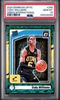 2024 Donruss Optic Basketball Green International Cody Williams #298 PSA 10
