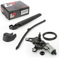 Wischermotor Heck Scheibenwischer Set Motor hinten Dichtung für Audi A4 Avant 8E