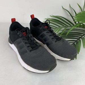 adidas cloudfoam black and red