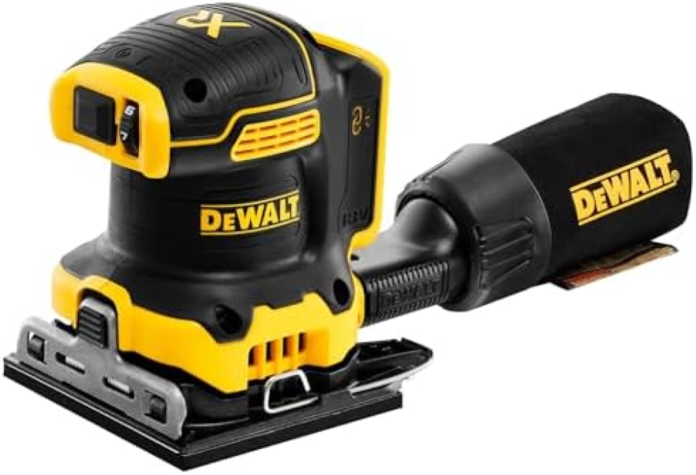 DEWALT DCW200N-XJ 18V XR Brushless 1/4 Foglio Palm Sander (unitÃ  nuda)