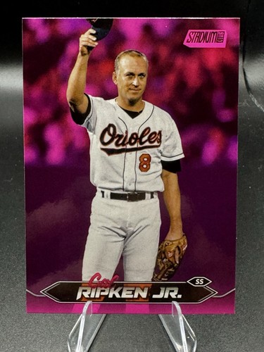 2024 Topps Stadium Club Lámina Rosa #46 Cal Ripken Jr., Baltimore Orioles - Imagen 1 de 2