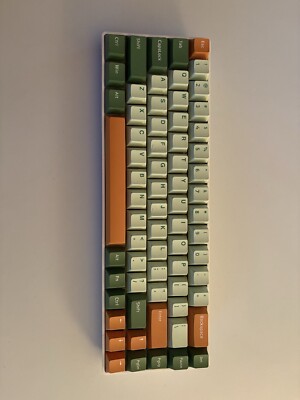 *SALE*  Custom Green Matcha 2.4GHz Wireless Keyboard with Lubed Matcha Switches!