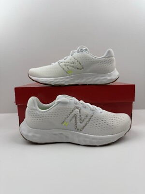 New Balance 520 V8 Running Shoe Women’s Size- White/White (W520GW8) 