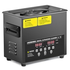 CREWORKS 3L Ultraschallreiniger mit 120W Leistung 300W Heizung & 1-99 min Timer