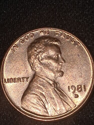 1981 D MIS-STRUCK ERROR Coin Lincoln Memorial Penny Off-Center Rare Piece - Picture 10 of 15
