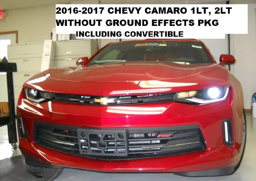 Бюстгальтер-маска переднего конца Lebra подходит для Chevy Camaro 2016-2018 годов выпуска 1 литр, 2 литра и LS без EF - Изображение 2 из 4