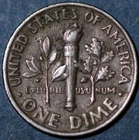 United States 1 Dime 1989 Roosevelt Dime KM# 195a