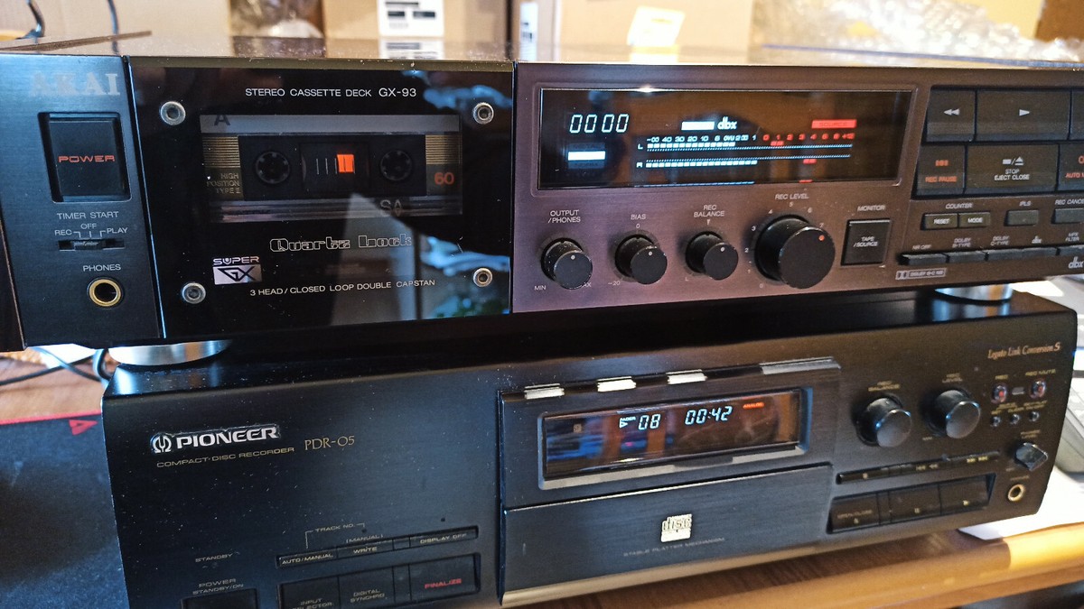 AKAI GX-93 3-Head Stereo Cassette Deck Japanese Version | eBay
