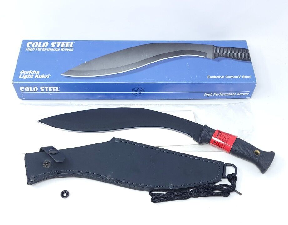 Cold Steel Gurkha Light Kukri - Vintage - Carbon V - UNUSED- 35GLK