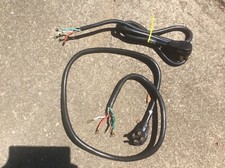 (2) Utilitech 4 prong dryer cord, one used one new