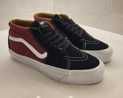 【WOOHWA】CLASSIC TWIN CUT MID SK Vans OTW Sk8 Mid 83 LX Black Russet Mens Size 9 WTAPS 90's