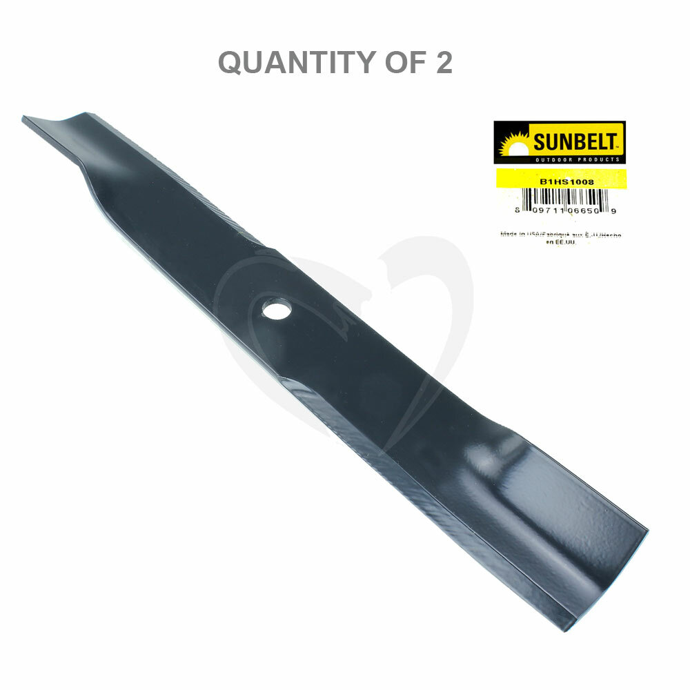 Sunbelt #B1HS1008 18-1/2 Replacement XHT Mower Blade (2-Pack) B1HS1008M2