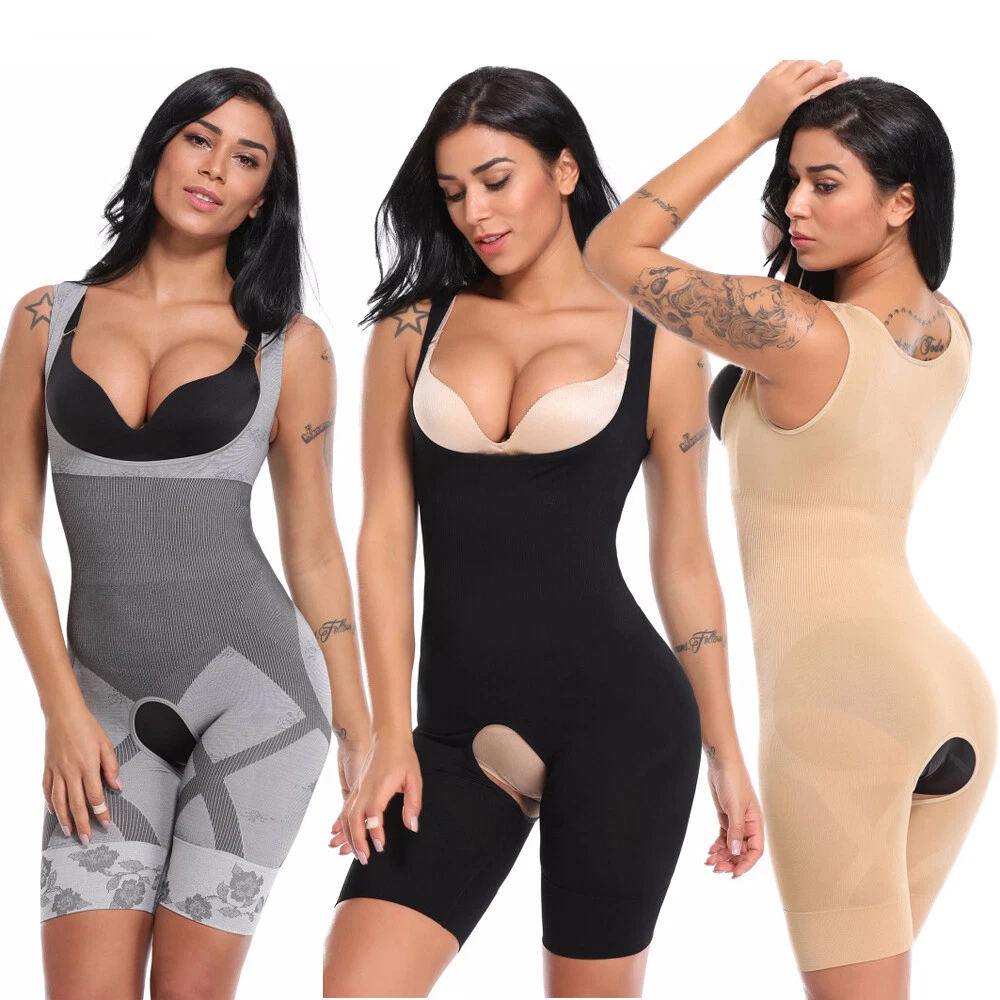 Seamless Slimming Shapewear Firm Tummy Control Full Body Shaper Bodysuit  Women