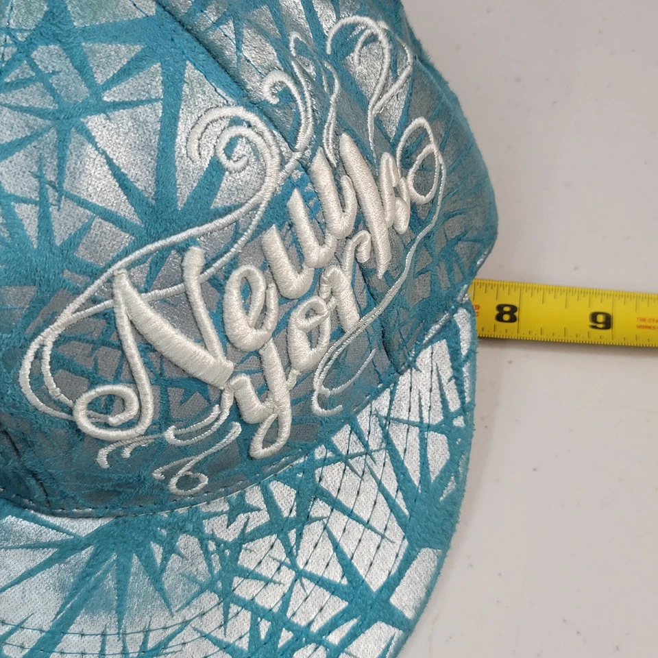 New York Hat with Stars KB ETHOS Medium Men Woman Fitted Flat Brim - Image 2 of 4