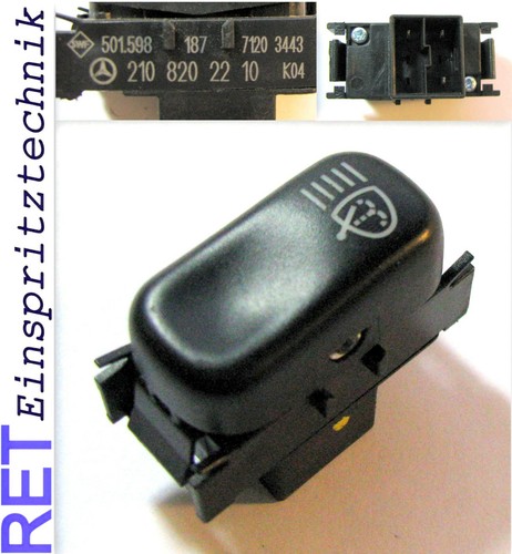 Schalter Scheinwerferreinigung 2108202210 Mercedes Benz W 210 original
