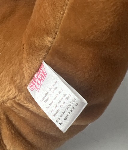 Sugar Loaf Plush 10" NASCAR Golden Corral 500 Bear Checkered Flag Vintage - Picture 2 of 4