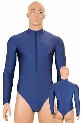 Herren Stringbody FRV lange Ärmel Sportbody glänzend stretch shiny glänzend - Bild 1 von 2