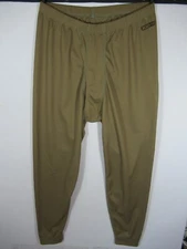 XGO Phase 2 Midweight Performance Thermal Pants Men Large Tan UPF 25+