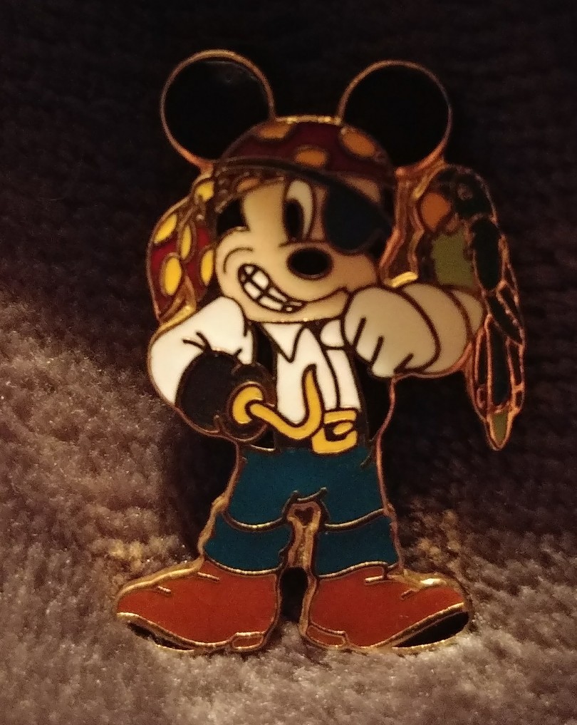 Pirate Mickey Mouse Disney Pin 508 