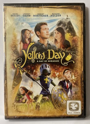 Yellow Day: A Day of Miracles (New Sealed DVD See Photos!) Drew Seeley, Lindsey