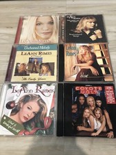 LeAnn Rimes 6 CD Lot What a Wonderful World Coyote Ugly Light Up Blue Unchained