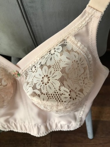 VTG Schiesser LONGLINE PIN UP BRA SIZE 85D (size 8-10) - Picture 2 of 18