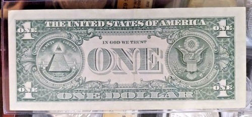 $2017 ONE DOLLARS $ FRN FEDERAL RESERVE*STAR NOTES*(( Very Low Print )) - Picture 2 of 6