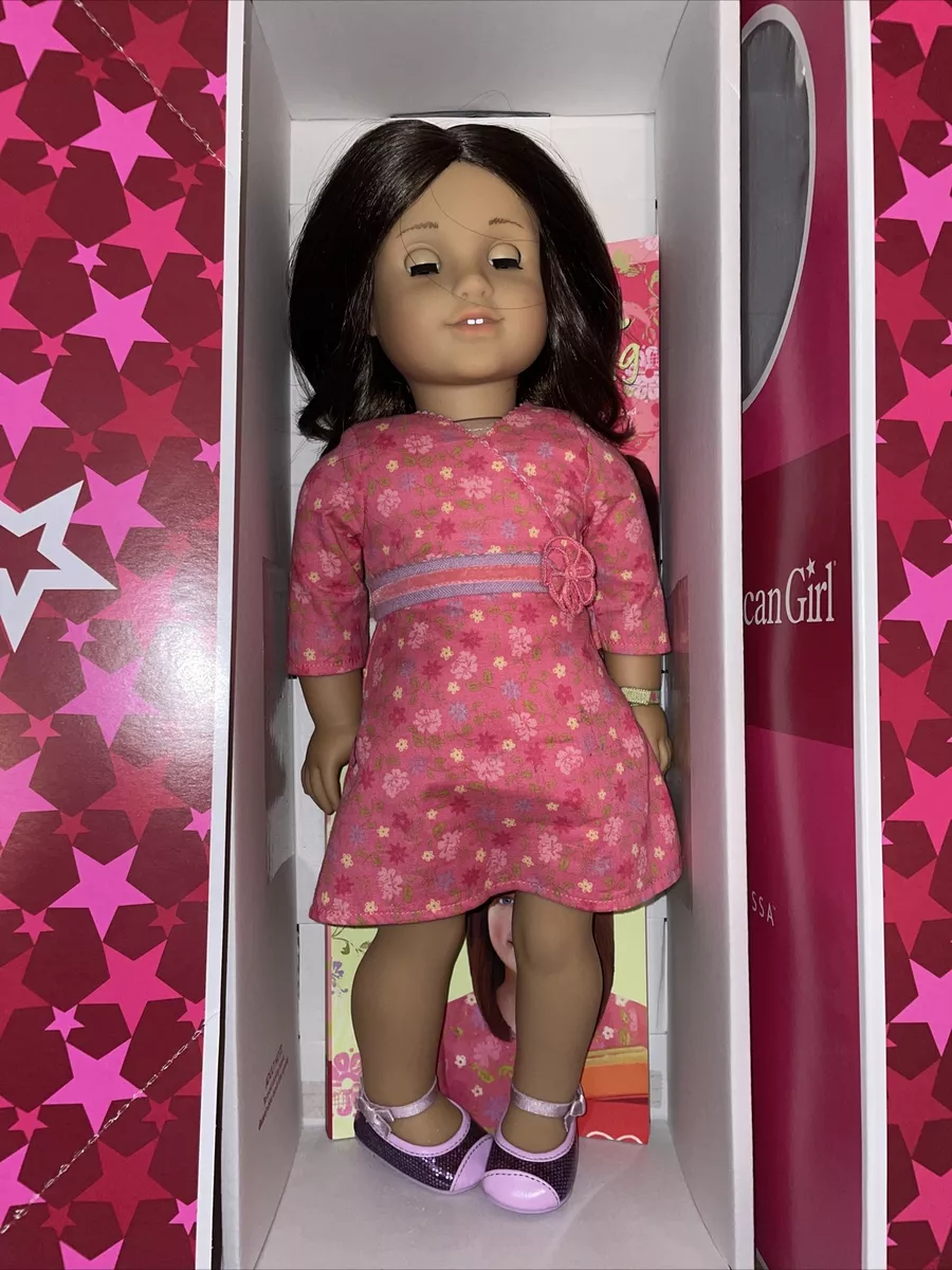 American Girl Doll Chrissa Maxwell w 2 Books Meet Outfit Llama Snow Gear MORE