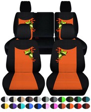 Frontrear 2 Tone Wfrog Custom Fit Car Seat Covers Fits Jk Wrangler 4dr 07-2018