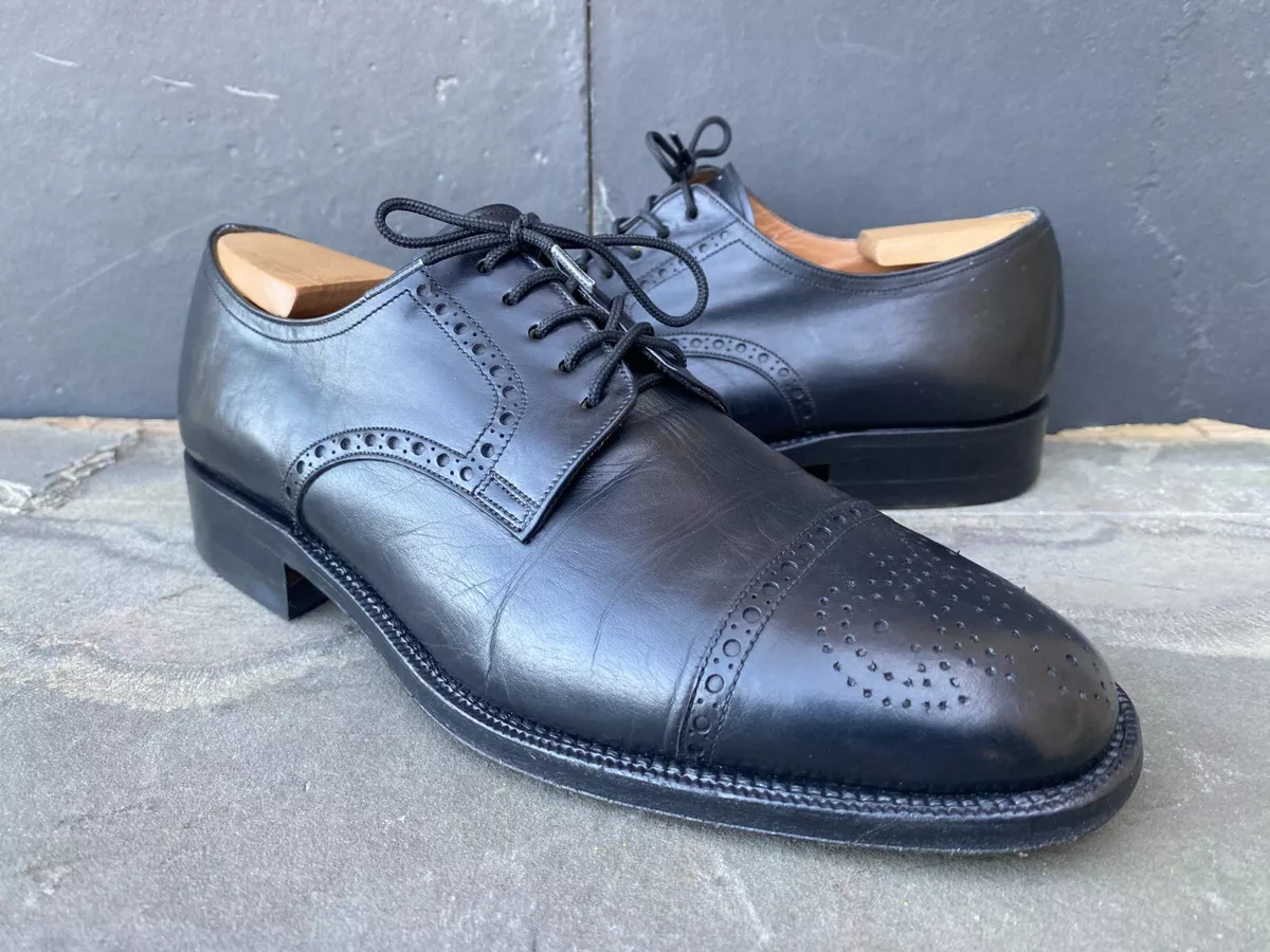CARMINA Classic Women s Shoes Black Leather oxford Size UK 5.5