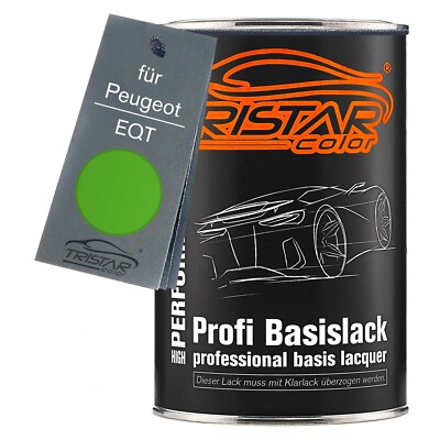 Autolack Dose spritzfertig für Peugeot EQT Vert PTT Hollande Basislack 1,0L