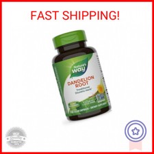 Nature's Way Dandelion Root, Traditional Diuretic Herb , Vegan, 100 Capsules Pa