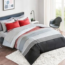 Comfort Spaces Twin Comforter Sets with Sheets - Bed in a Bag 6 Pieces Teen B...