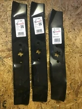 Set of 3  Blades for  MTD 600 and 800 Series 46" Mower Decks 942-0611 / 942-0612