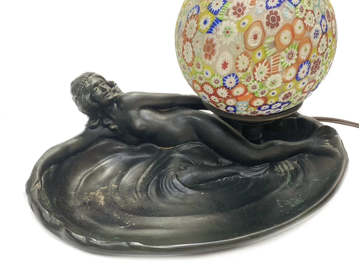 Bronze mermaid lamp deals