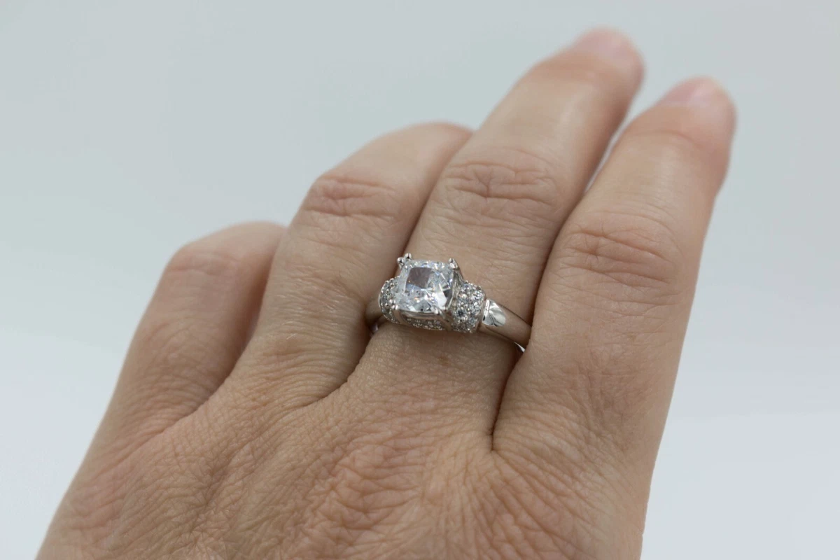 925 MEDA Ring Glass Size 8.75 eBay