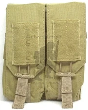 BAE Systems ECLiPSE 5.56 Quad Magazine MOLLE Pouch - MJK khaki