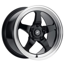 18x12 D5 Drag 5x120.65 Et50 Bs8.5 Gloss Black Machined 70.3