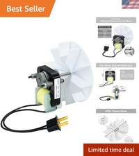 Universal Bathroom Exhaust Fan Motor Kit - 120V 50CFM for Nu-Tone Br-oan, B...