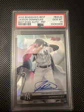 2020 Bowman's Best - Best of 2020 Autographs Jasson Dominguez Refractor GEM 10💎
