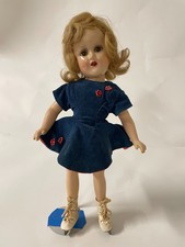 Madame Alexander Sonja Henie Composite Skater Doll All Original