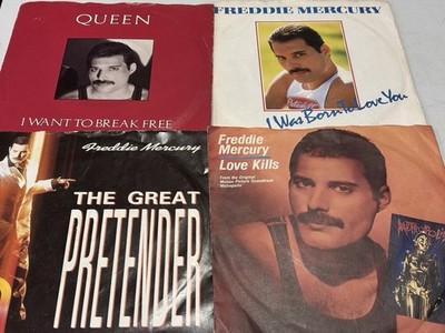 4x Freddie Mercury/Queen Bundle 7  Vinyl