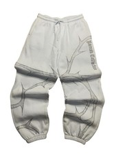 Named Collective Thorn Baggy Joggers, Size Medium, Unisex, Blue, Diamanté, Great