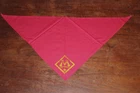 Mitigwa Red Gold Neckerchief Boy Scouts of America BSA