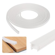 16.5ft/5m LED Diffuser Channel, 12x10mm Silicone LED Channel System