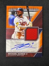 2026 Topps Series 1 Major League Material Auto Michael Harris II /25 e430