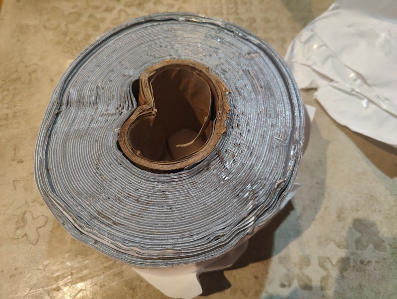 4 x 75 ft WHITE Roof Leak Repair Tape Seal 4 Inch 75 Foot Eternabond RV 35mil 50