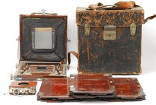 [AS IS] Hugo Meyer & Co. Grlitz  Wooden Large Format Field Camera From JAPAN
