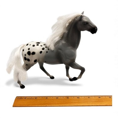 Vtg Spots Appaloosa Horse 1988 HG Toy Model Plastic Figure